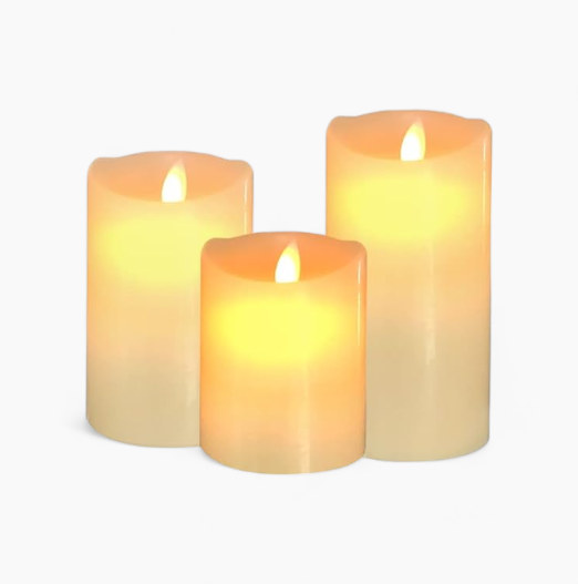 Varisk | Bougies LED sans flamme – Sûres & Élégantes – Ambiance parfaite