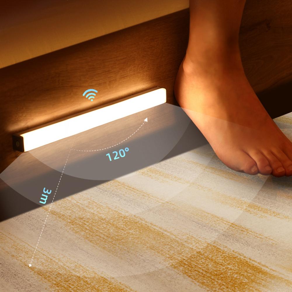 Neijus | Capteur de mouvement lumineux – batterie/USB – installation facile
