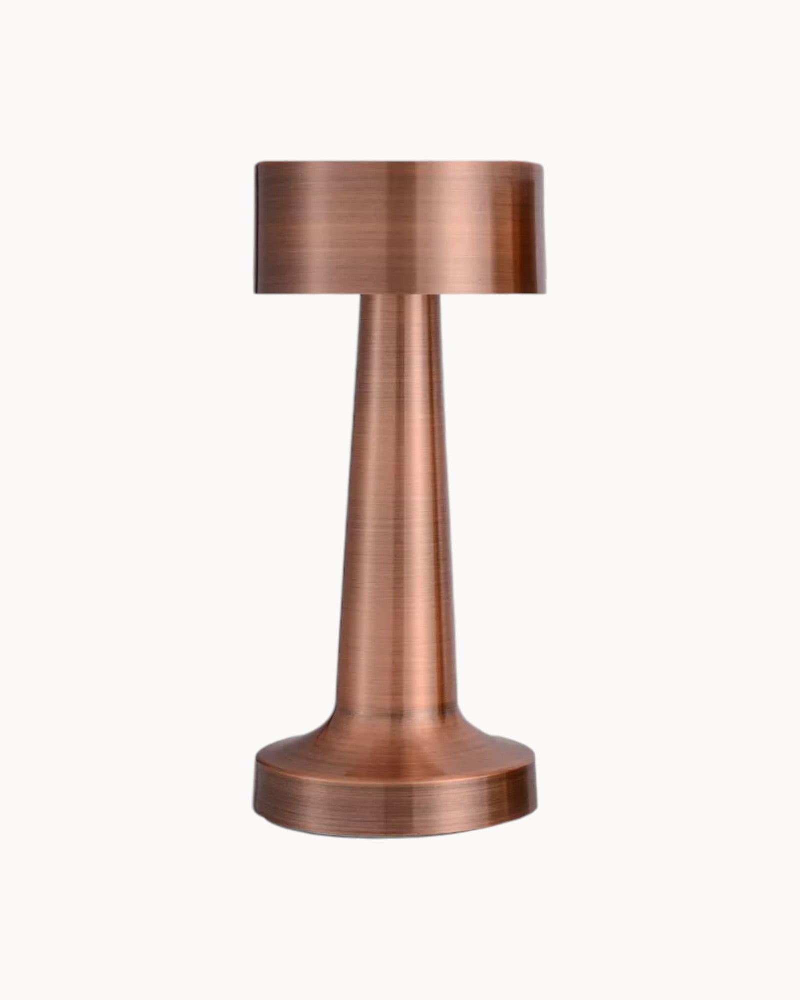 Lyslat | Lampe de table LED – Dimmable – Rechargeable – Design moderne – Acier inoxydable