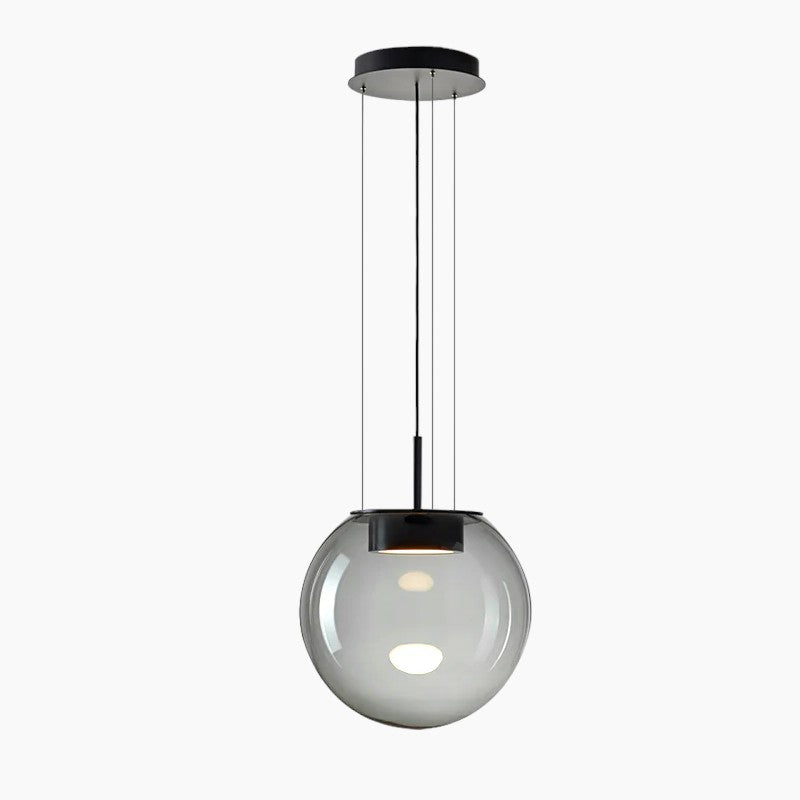 Brume Sol | Suspension LED moderne – abat-jour en verre – design luxueux