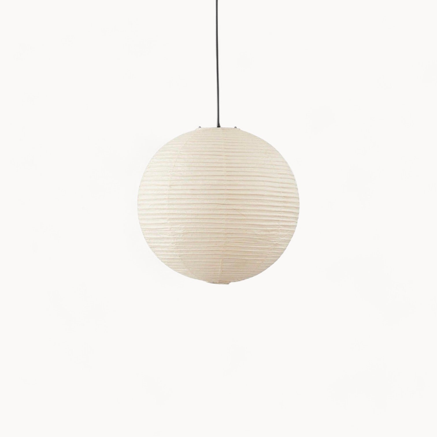 Solerg | Suspension en papier de riz – lumière chaude – design japonais