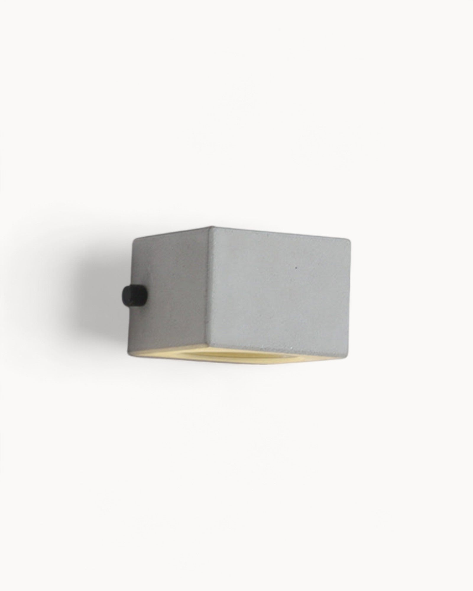 Lysair | Applique LED – Béton blanc & acrylique – Intérieur & extérieur – IP54